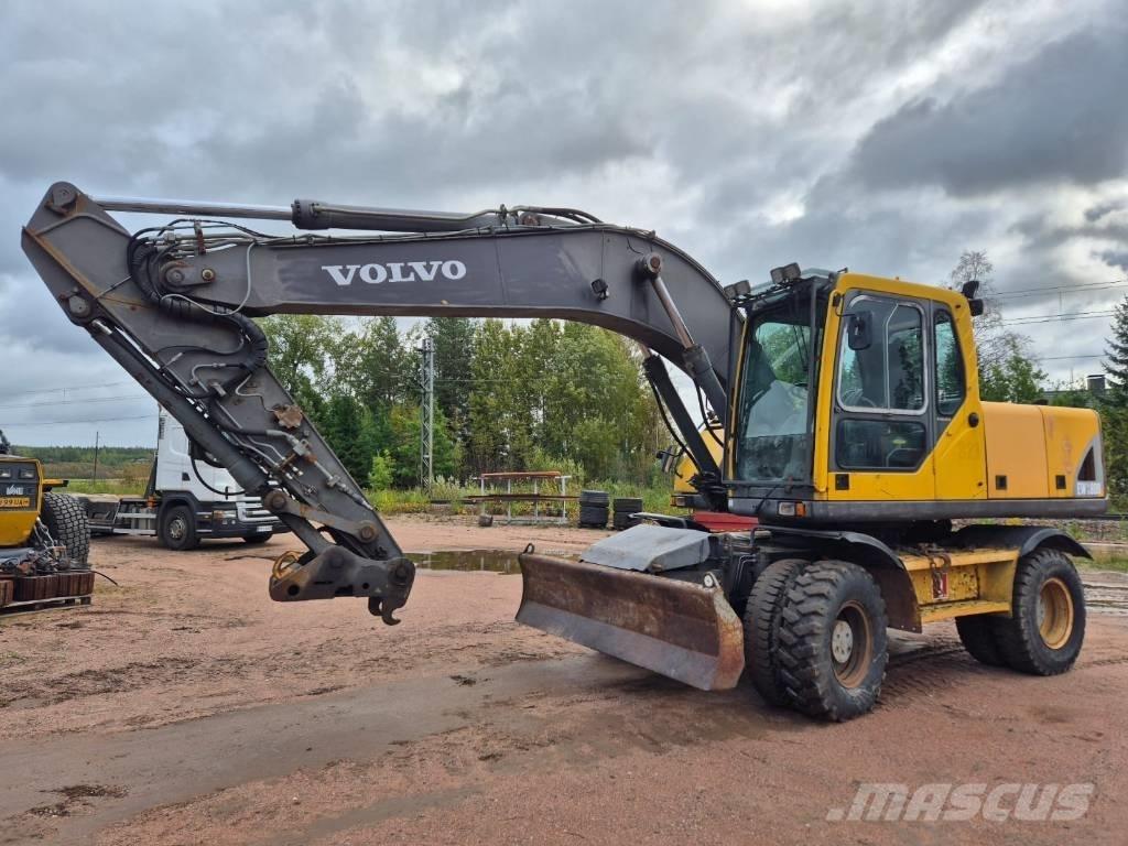 Volvo EW 180 B ホイール式油圧ショベル（パワーショベル・ユンボ・バックホー）