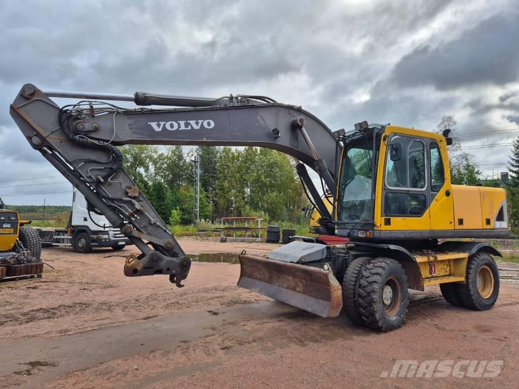 Volvo EW 180 B ホイール式油圧ショベル（パワーショベル・ユンボ・バックホー）