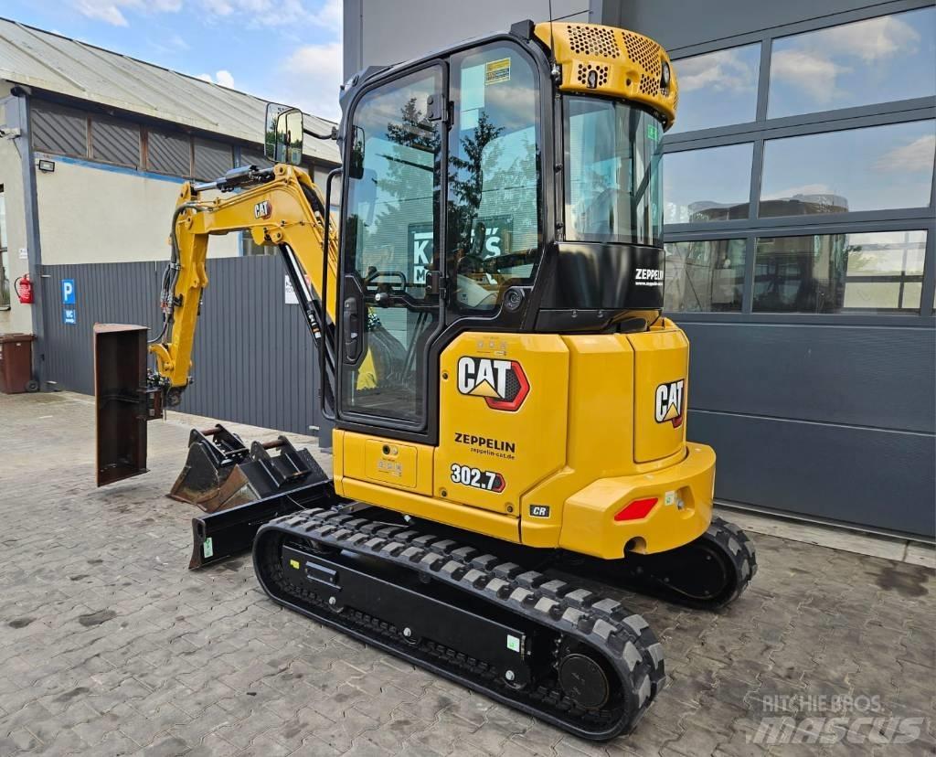 CAT 302.7 CR ミニ油圧ショベル 7t以下（ミニユンボ・ミニディガー）