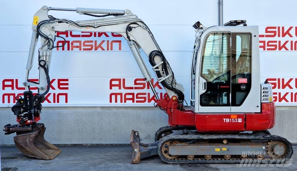 Takeuchi TB 153 FR ミニ油圧ショベル 7t以下（ミニユンボ・ミニディガー）