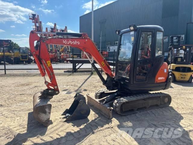 Kubota KX 61-3 ミニ油圧ショベル 7t以下（ミニユンボ・ミニディガー）