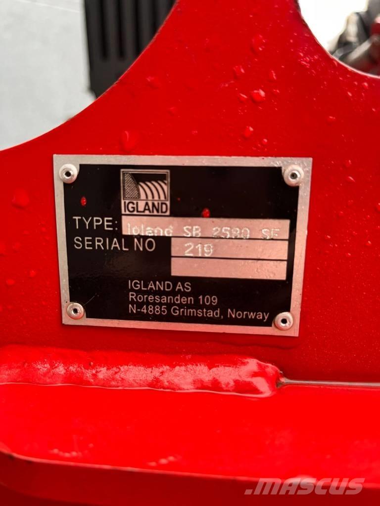 Igland SB 2580 除雪機