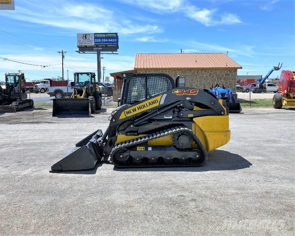 New Holland C 345 スキッドステアローダー