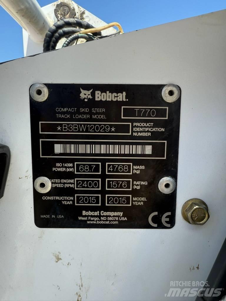 Bobcat T 770 クローラーローダー