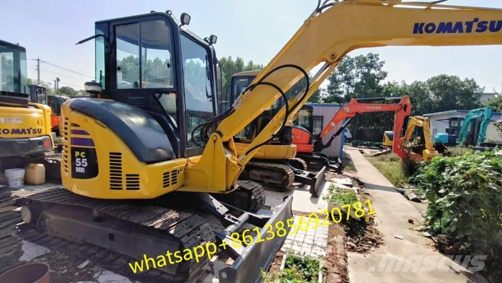 Komatsu PC 55 MR ミニ油圧ショベル 7t以下（ミニユンボ・ミニディガー）