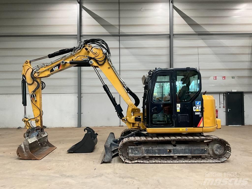 CAT 308 E 2 CR 中型油圧ショベル 7ｔ-12ｔ（ユンボ・パワーショベル・バックホー）