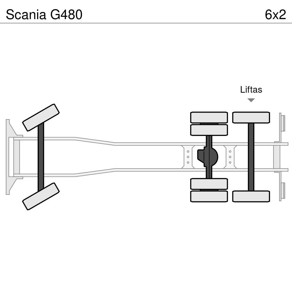 Scania G480 ボックスボディー、ウイング、箱車