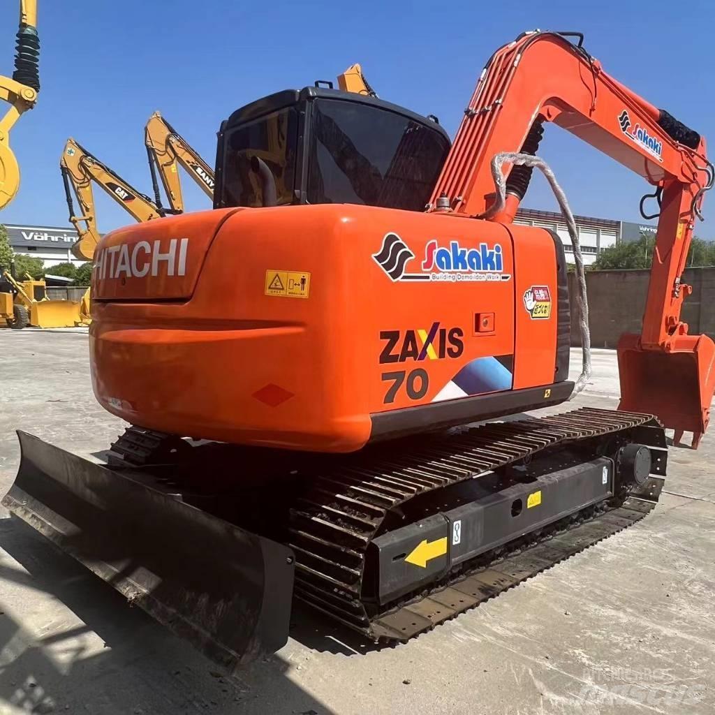 Hitachi ZX 70-5 中型油圧ショベル 7ｔ-12ｔ（ユンボ・パワーショベル・バックホー）