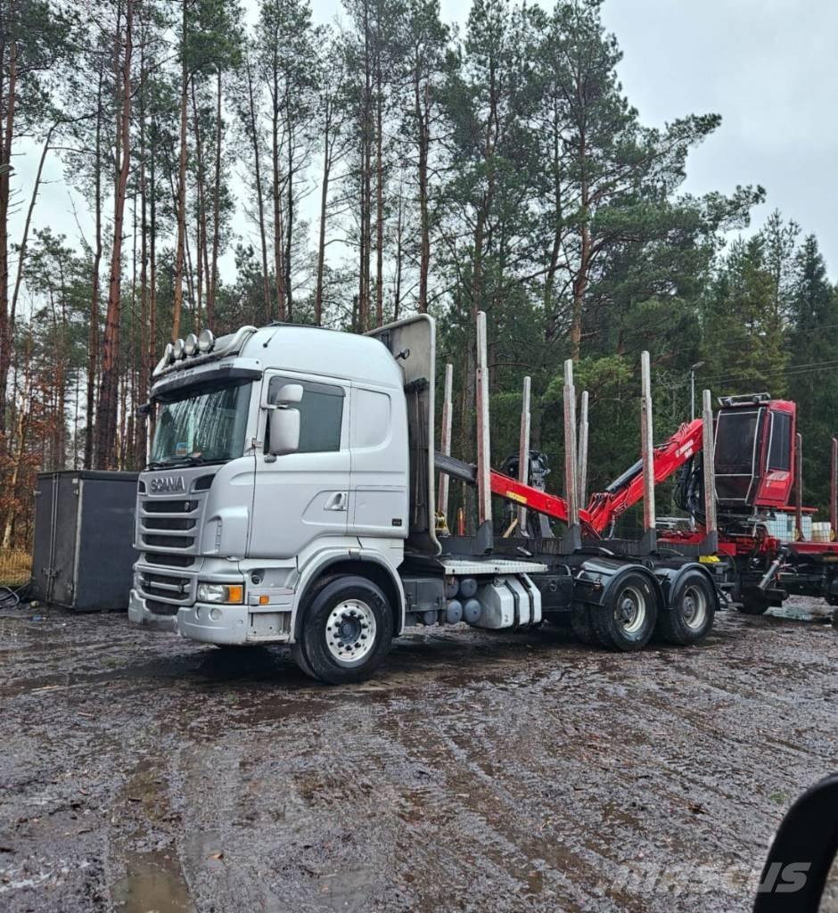 Scania R 730 木材トラック