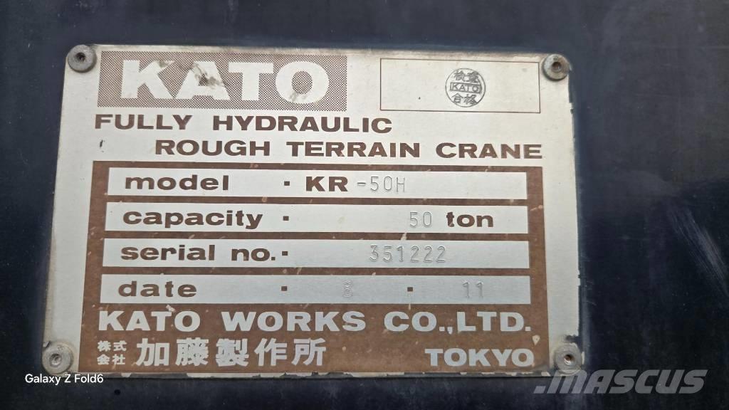 Kato KR 50 H ラフテレーンクレーン