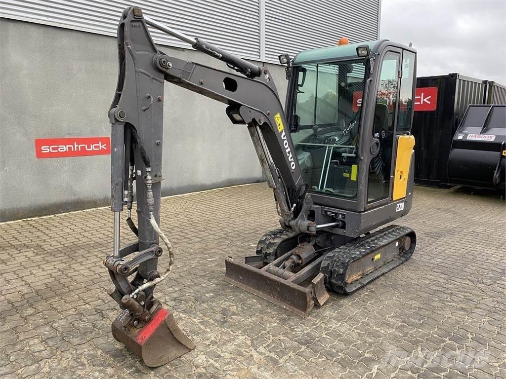 Volvo EC20D ホイール式油圧ショベル（パワーショベル・ユンボ・バックホー）