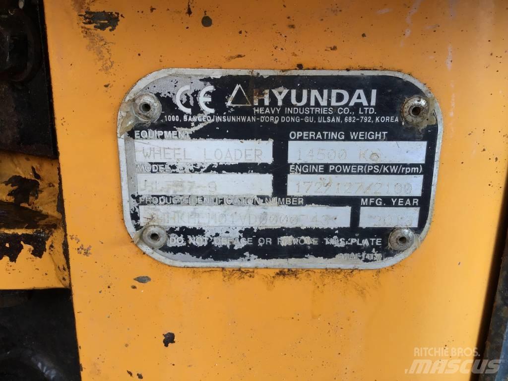 Hyundai HL 757-9 ホイールローダー・タイヤショベル