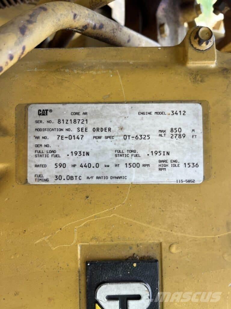 CAT 3412 ディーゼル発電機