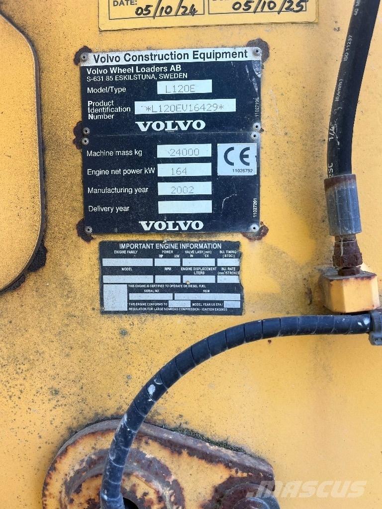 Volvo L 120 E ホイールローダー・タイヤショベル