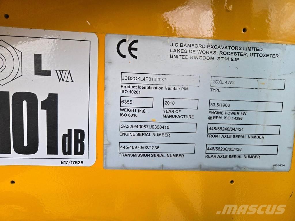 JCB 2CX ホイールローダー・タイヤショベル
