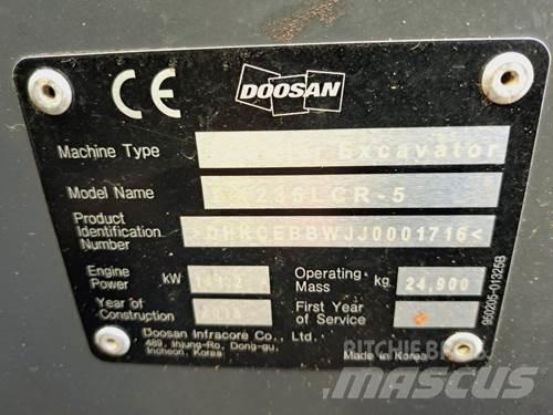 Doosan DX235LCR-5 大型油圧ショベル12t以上（パワーショベル・ユンボ）
