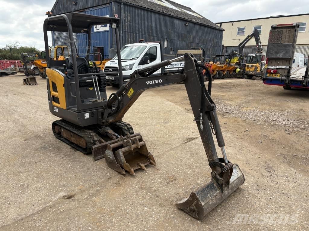 Volvo EC 15 D ミニ油圧ショベル 7t以下（ミニユンボ・ミニディガー）