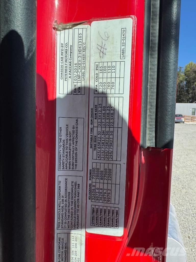 Peterbilt 567 ダンプ