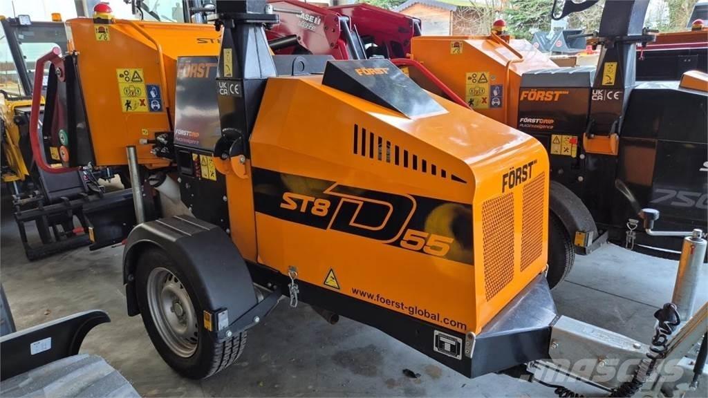  Först ST8D55 ウッドチッパー