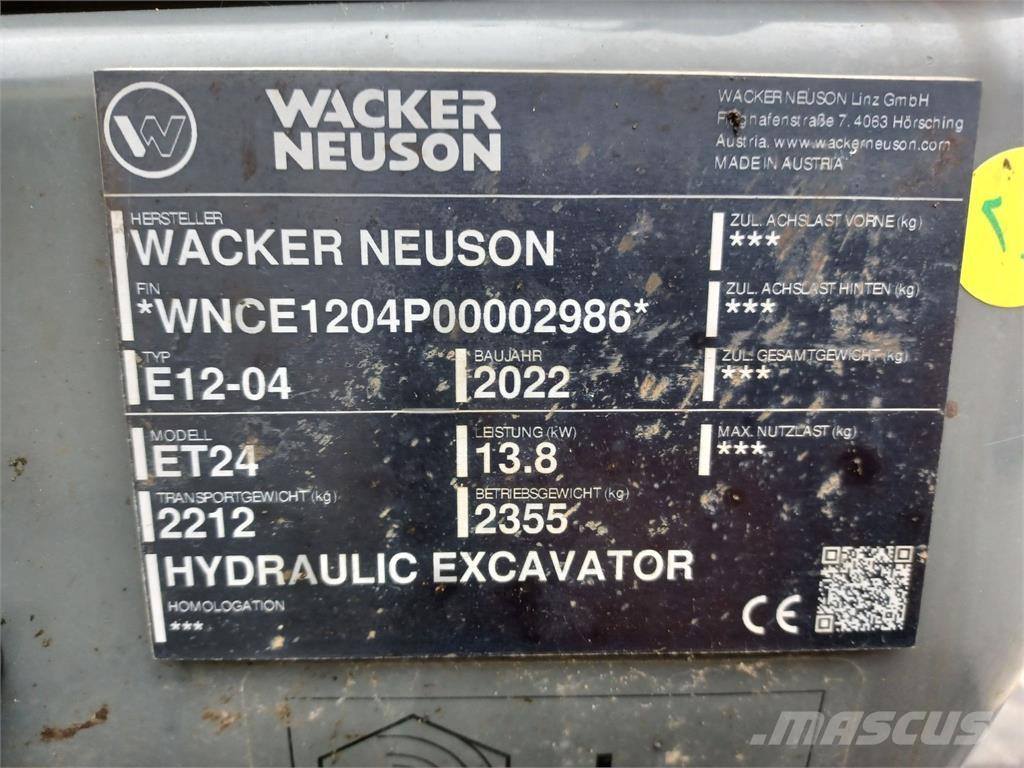 Wacker Neuson ET24 大型油圧ショベル12t以上（パワーショベル・ユンボ）