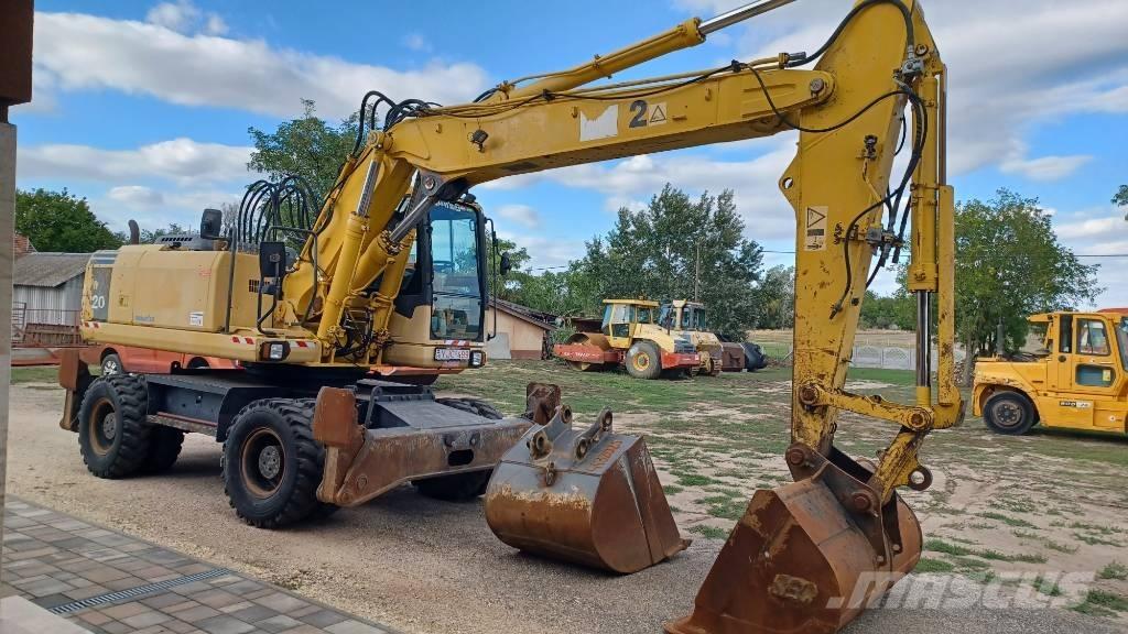 Komatsu PW 220-7 ホイール式油圧ショベル（パワーショベル・ユンボ・バックホー）