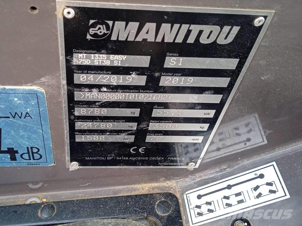 Manitou MT 1335 テレスコーピックハンドラー