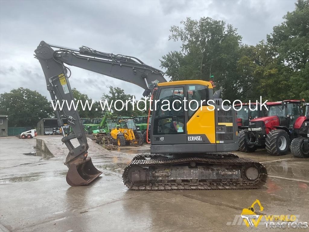 Volvo ECR 145 EL 中型油圧ショベル 7ｔ-12ｔ（ユンボ・パワーショベル・バックホー）
