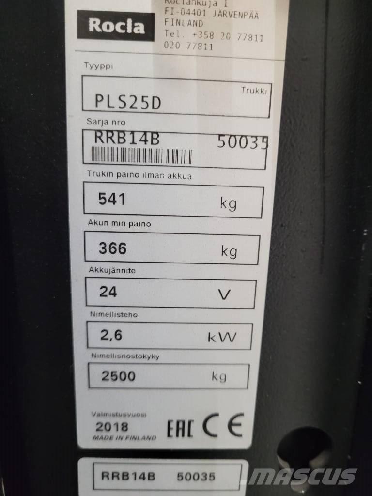 Rocla PLS25D 低型オーダーピッカー