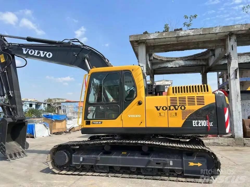 Volvo EC 210 B LC 中型油圧ショベル 7ｔ-12ｔ（ユンボ・パワーショベル・バックホー）