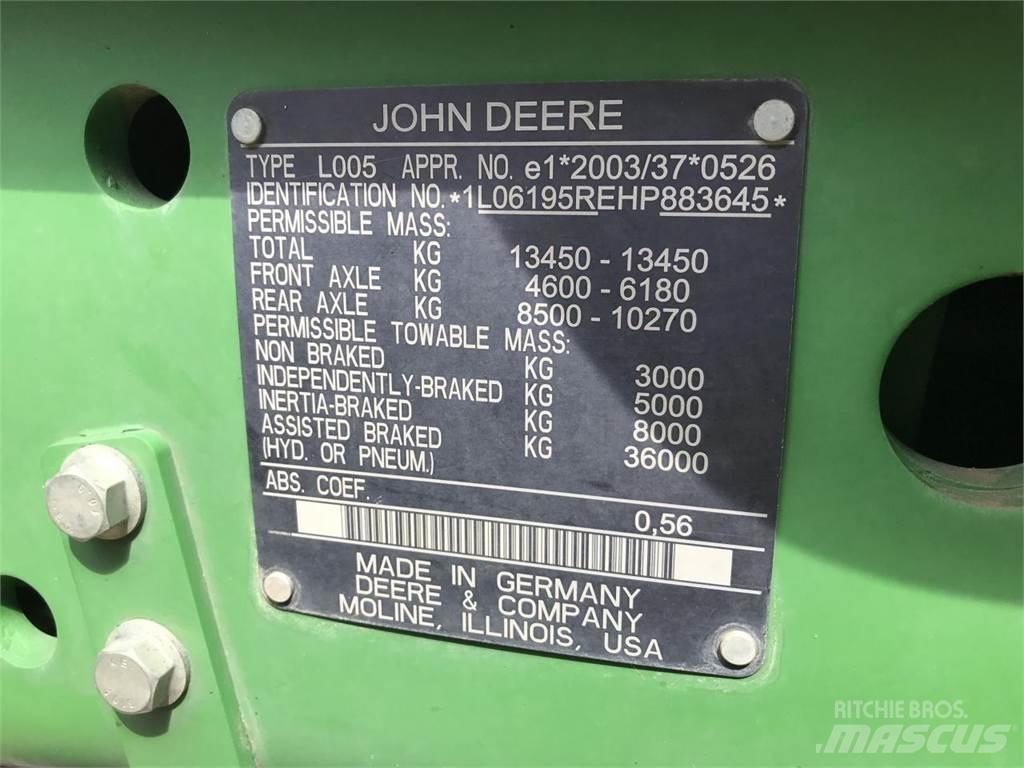 John Deere 6195R トラクター