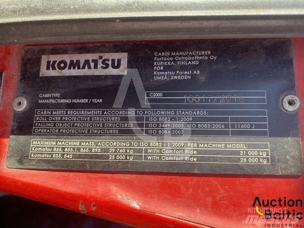 Komatsu 895 フォワーダー