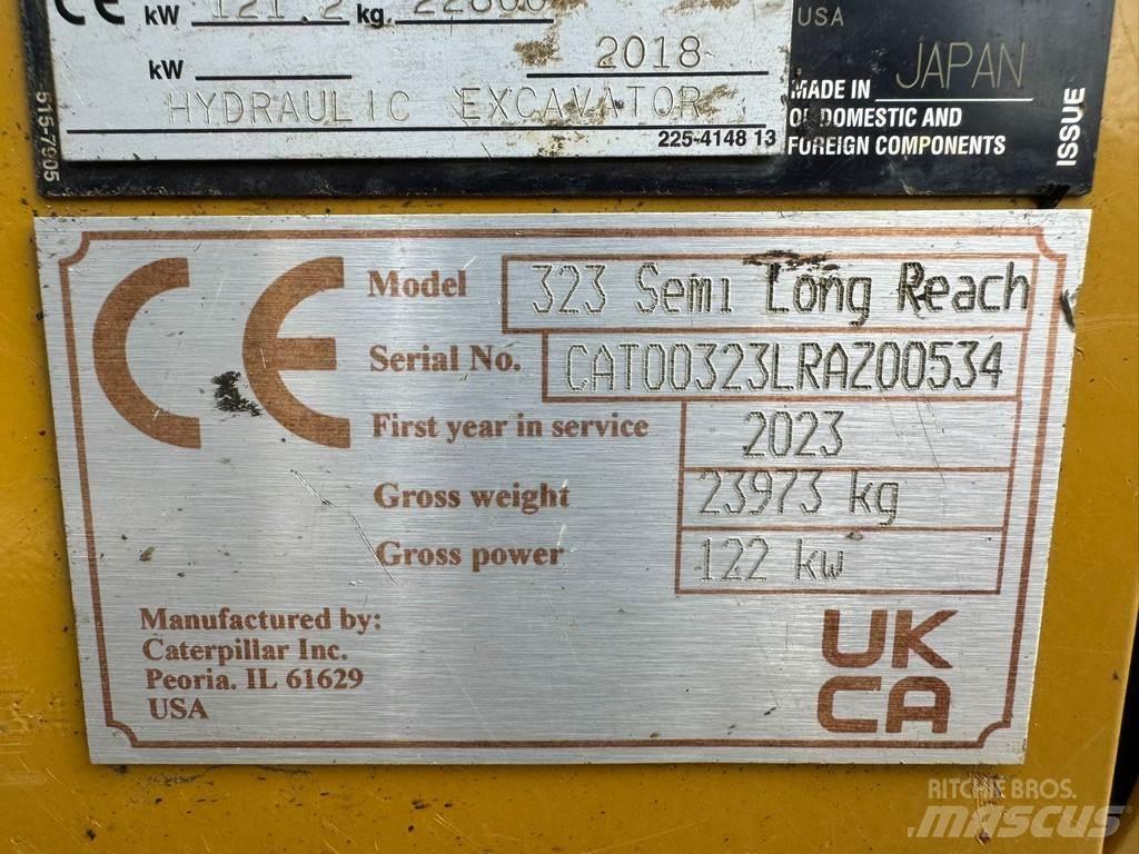 CAT 323 07A 特殊油圧ショベル