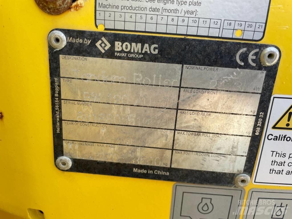 Bomag BW 120 AD-5 タンデムローラ