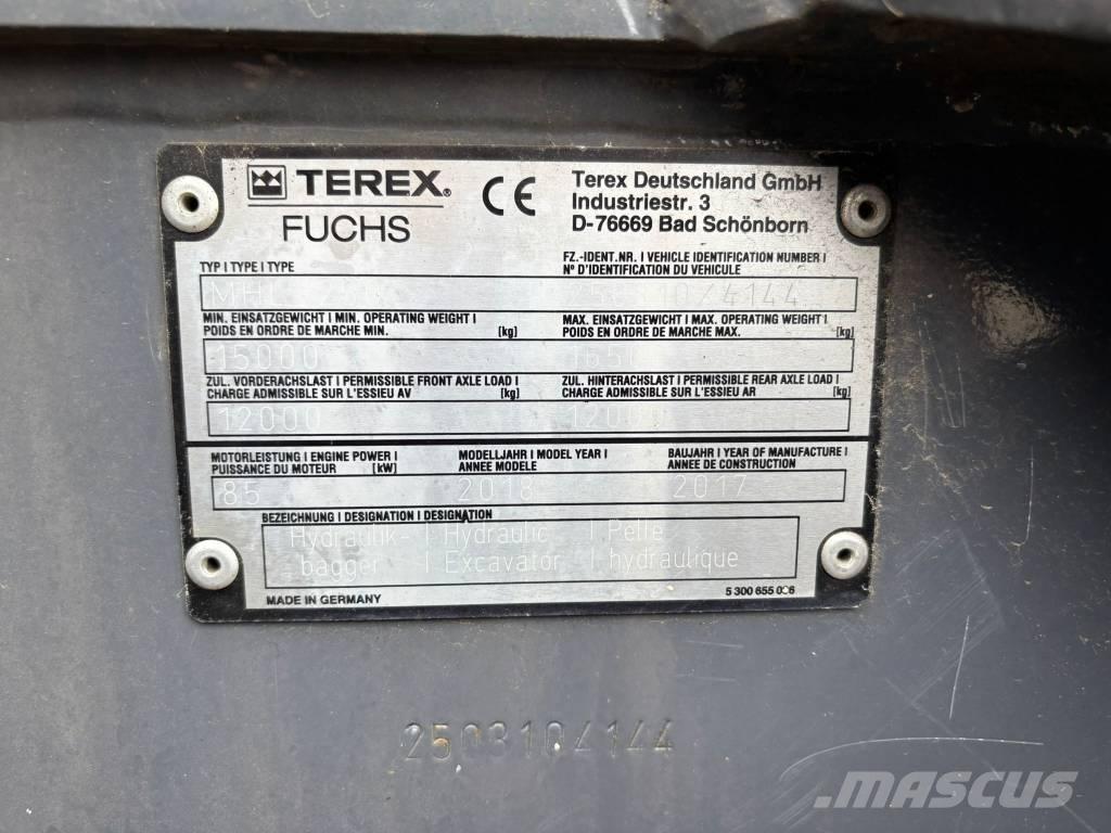 Fuchs MHL 250 廃棄物／工業産廃処理機