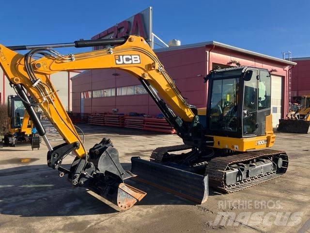 JCB 100 C 中型油圧ショベル 7ｔ-12ｔ（ユンボ・パワーショベル・バックホー）