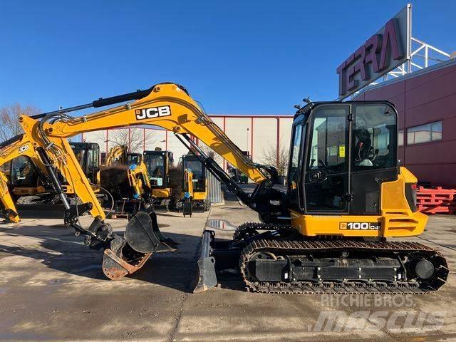 JCB 100 C 中型油圧ショベル 7ｔ-12ｔ（ユンボ・パワーショベル・バックホー）