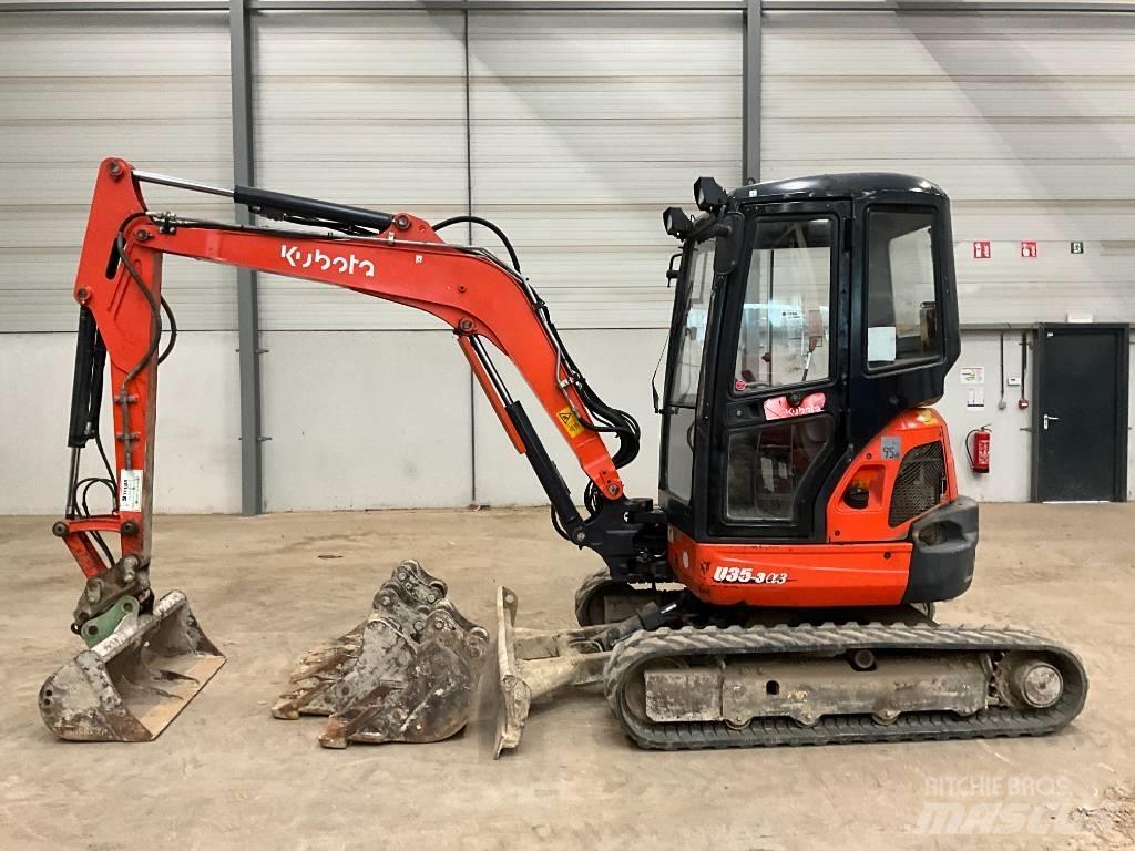 Kubota U 35-3 A 3 ミニ油圧ショベル 7t以下（ミニユンボ・ミニディガー）