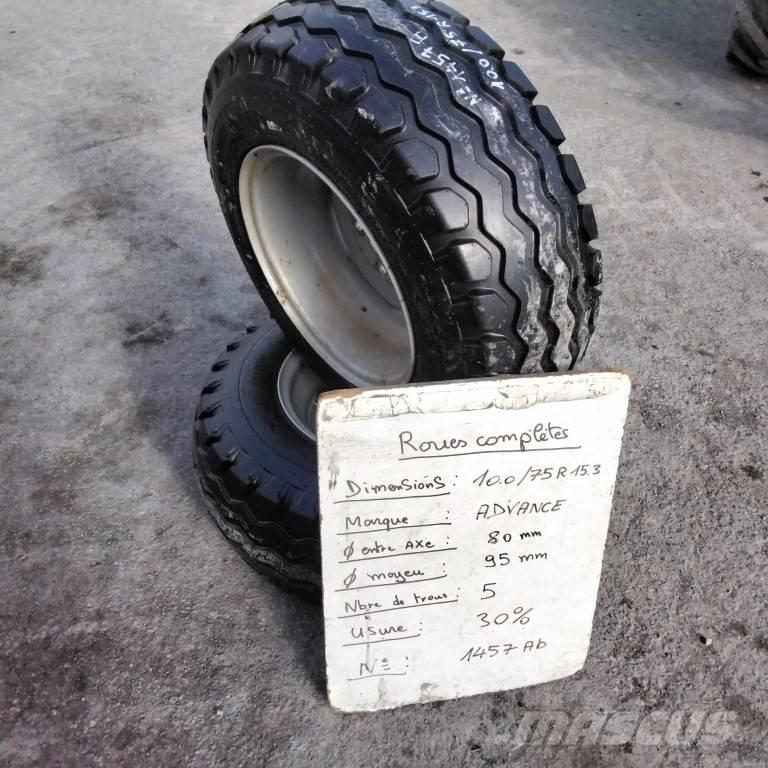 Advance 10.0/75R15.3 タイヤ、ホイル、リム
