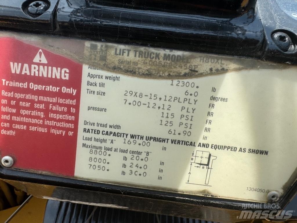 Hyster H 80 XL フォークリフト - その他