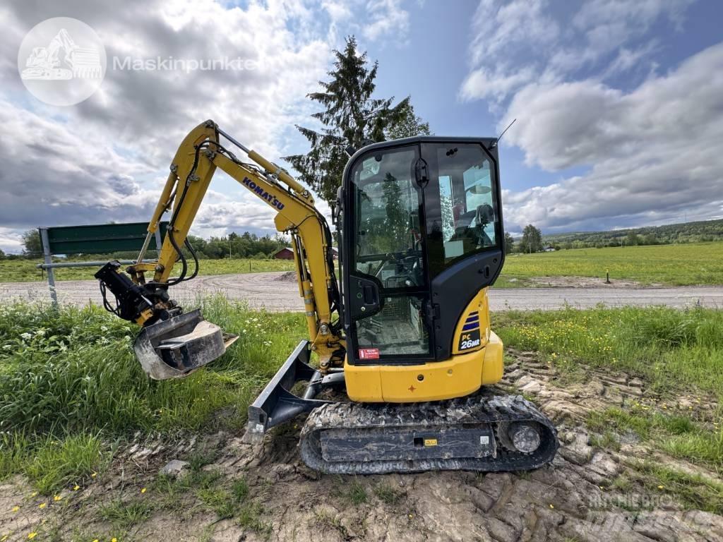 Komatsu PC 26 MR ミニ油圧ショベル 7t以下（ミニユンボ・ミニディガー）