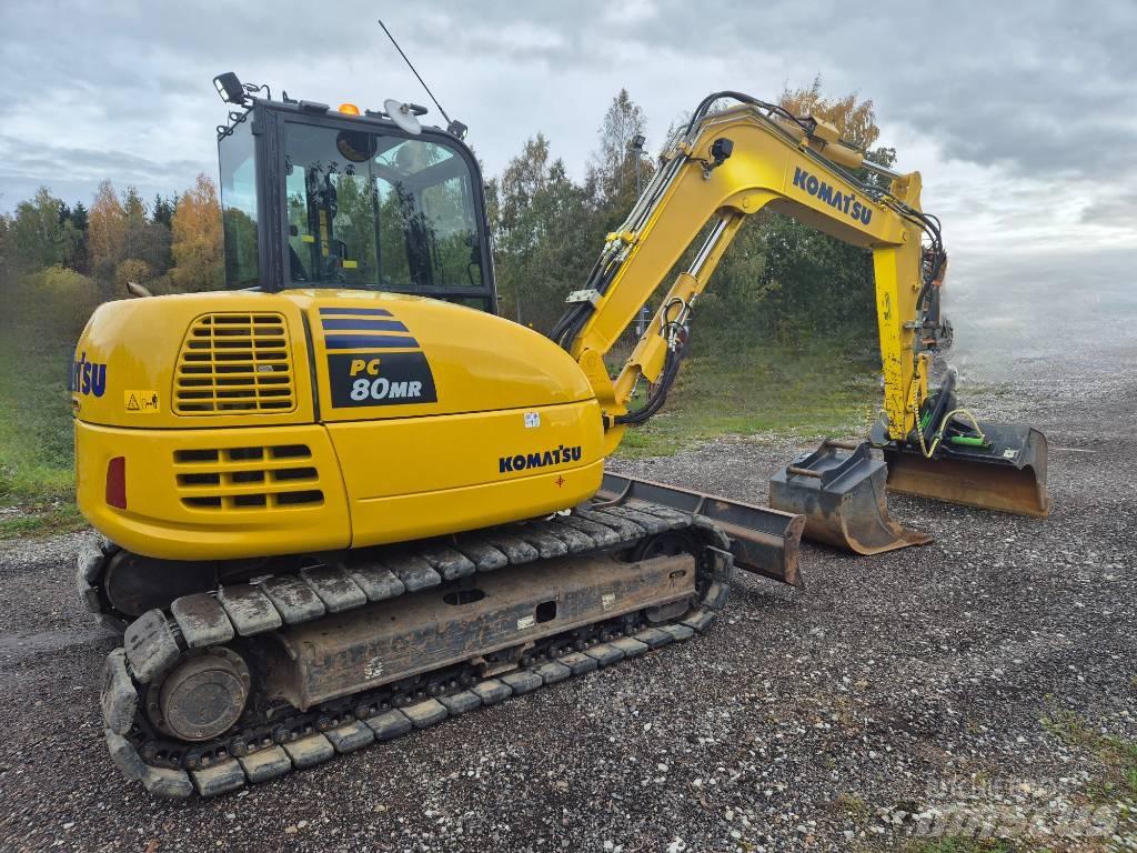 Komatsu PC80MR-5 中型油圧ショベル 7ｔ-12ｔ（ユンボ・パワーショベル・バックホー）