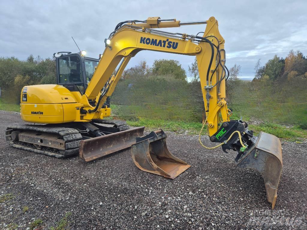 Komatsu PC80MR-5 中型油圧ショベル 7ｔ-12ｔ（ユンボ・パワーショベル・バックホー）