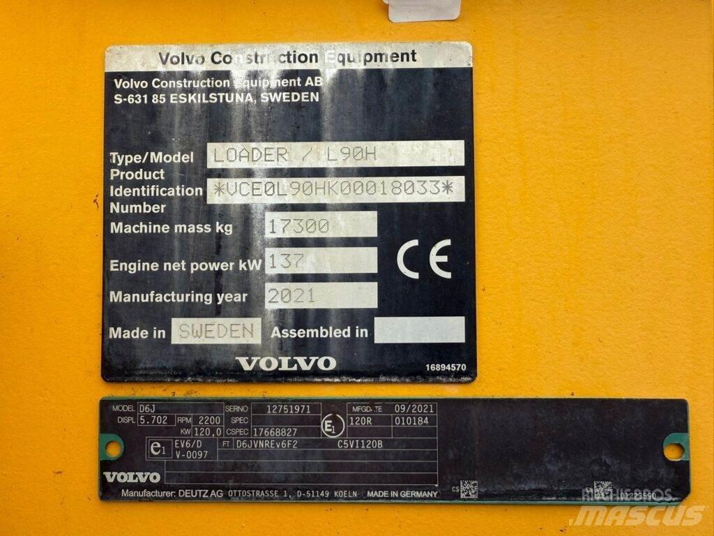 Volvo L90H ホイールローダー・タイヤショベル
