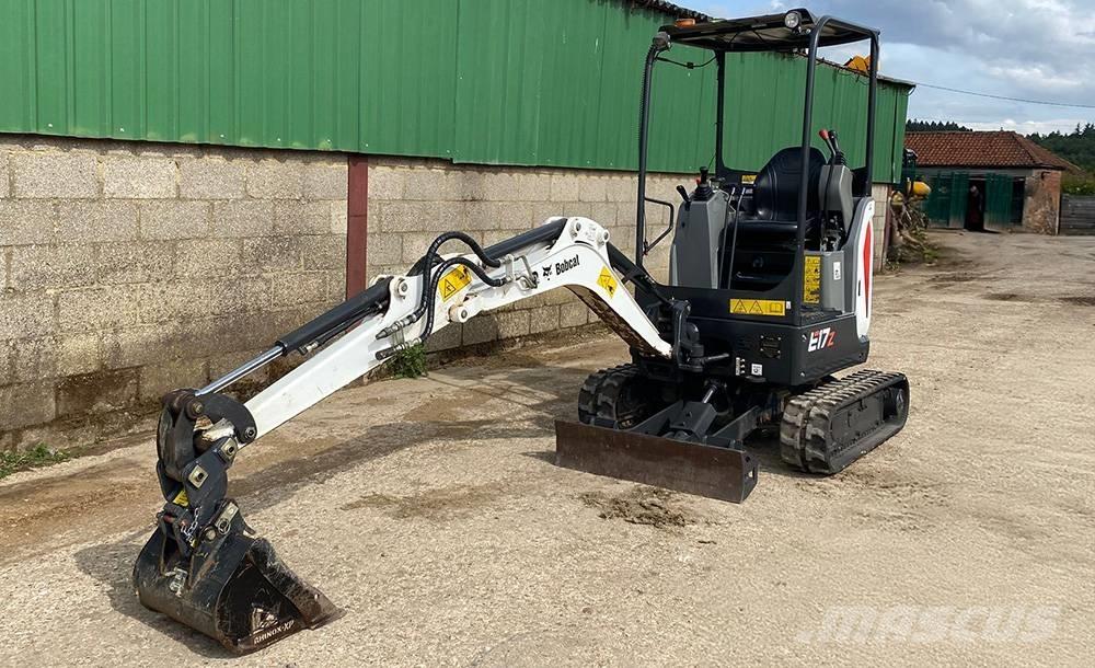 Bobcat E 17z ミニ油圧ショベル 7t以下（ミニユンボ・ミニディガー）