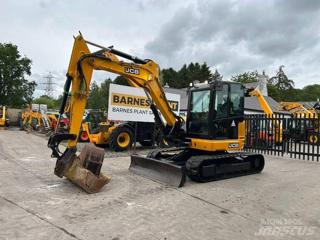 JCB 85 Z-1 中型油圧ショベル 7ｔ-12ｔ（ユンボ・パワーショベル・バックホー）