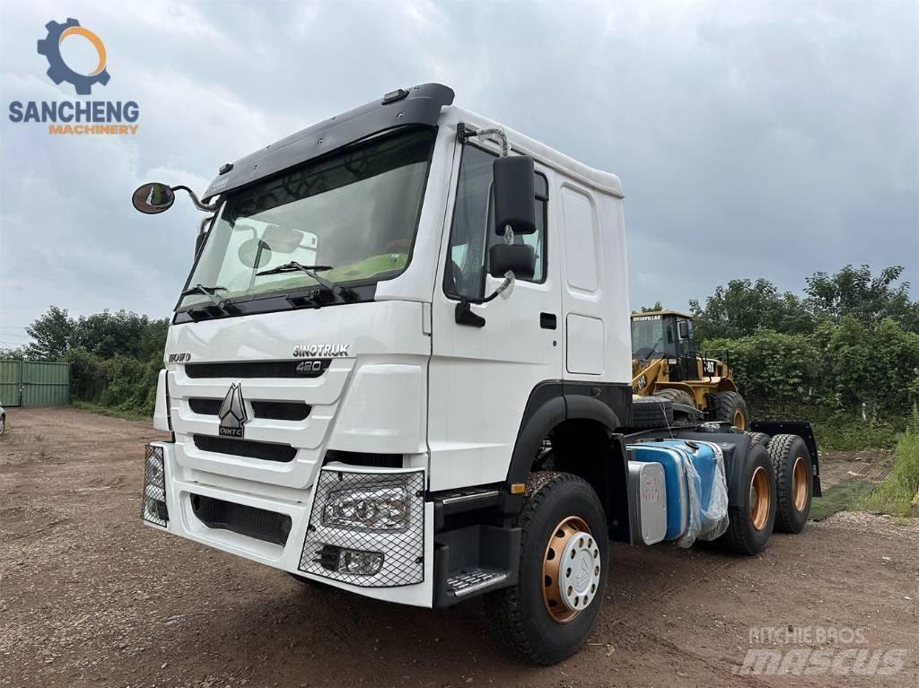 Howo 420hp 中古トラクターヘッド | トレーラーヘッド
