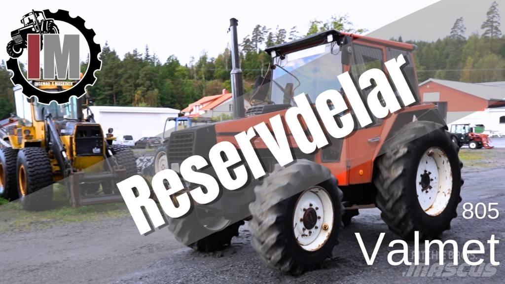 Valmet 805 シャーシ及びサスペンション