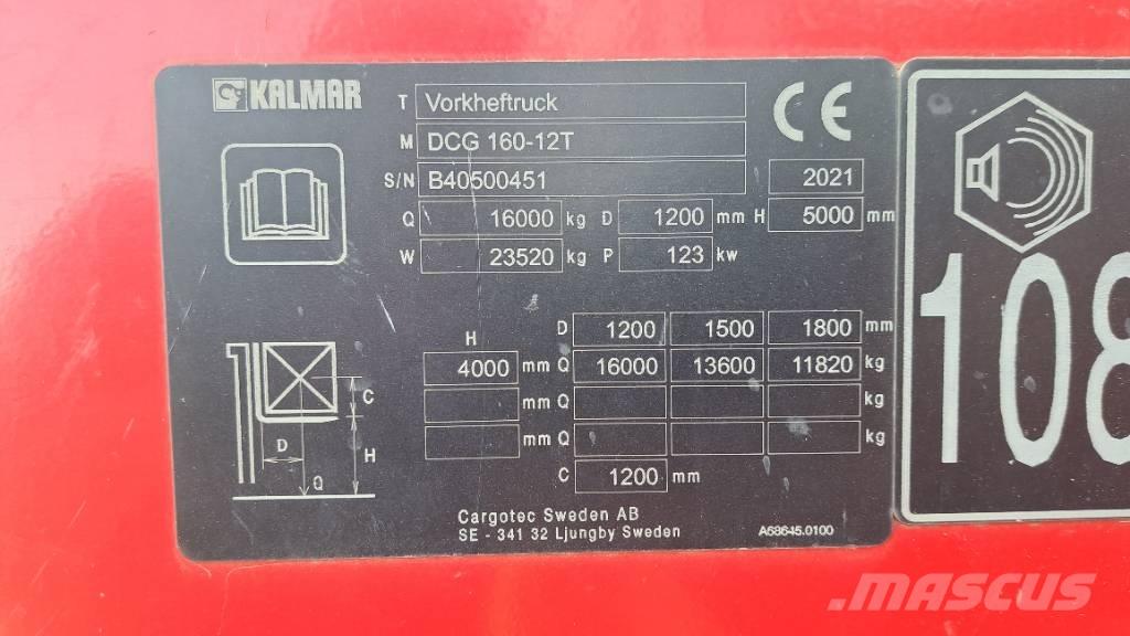 Kalmar DCG160-12T 建設機械 -　その他