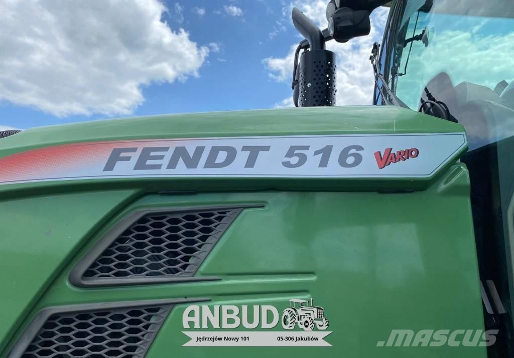 Fendt 516 Vario トラクター