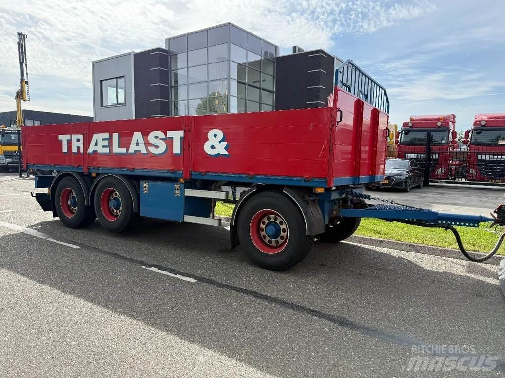 HFR 3X BPW AXLE フラットベッド／ドロップサイドトレーラー